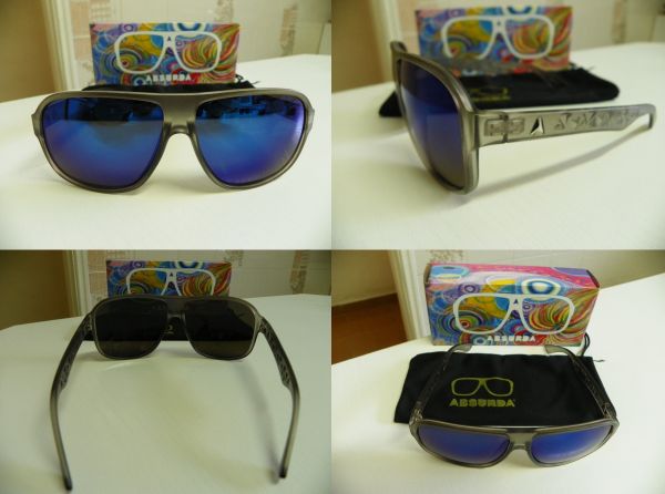 Absurda preto fosco e azul