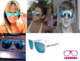 Absurda Transparente e Azul